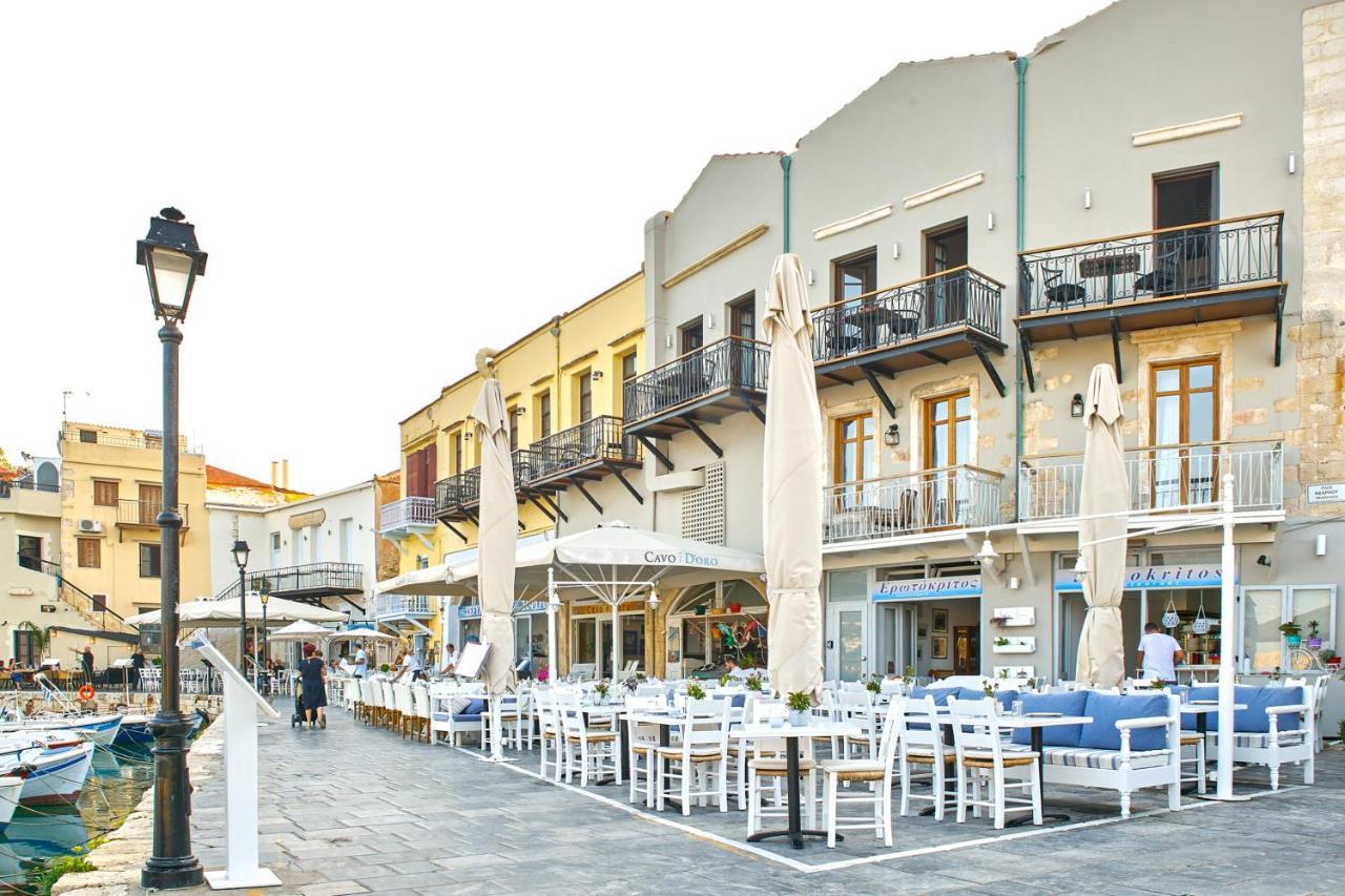Vista Del Porto Luxury Suites Rethymno Exterior foto