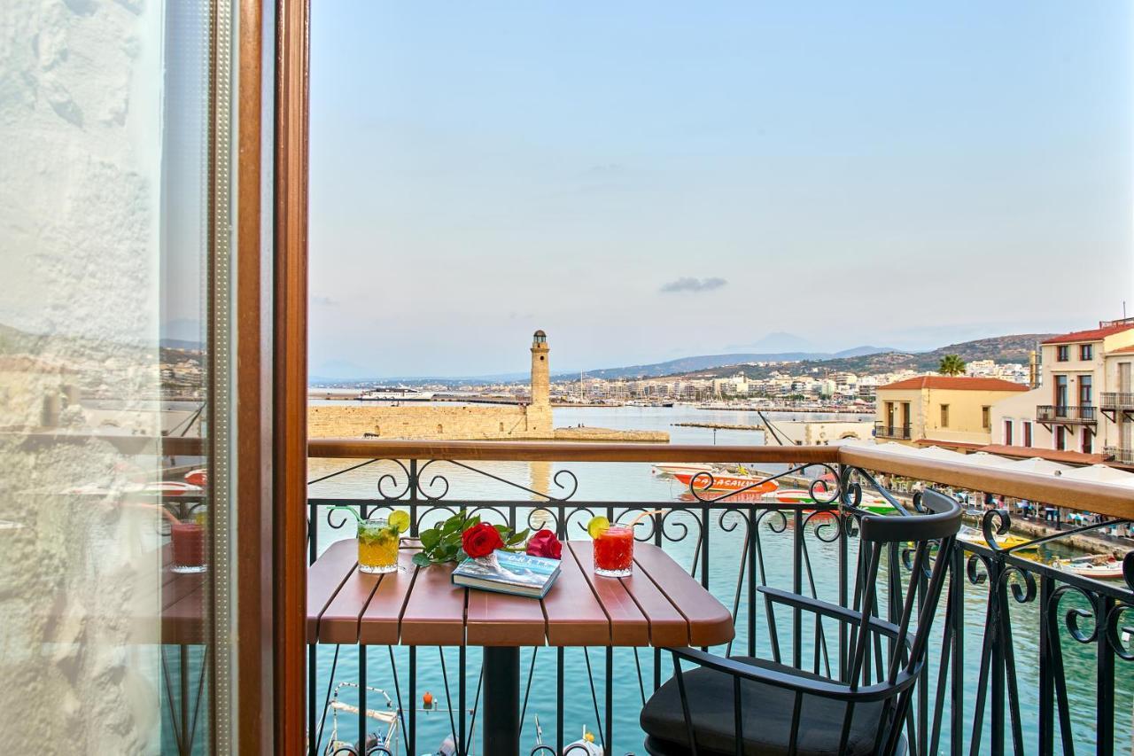 Vista Del Porto Luxury Suites Rethymno Exterior foto