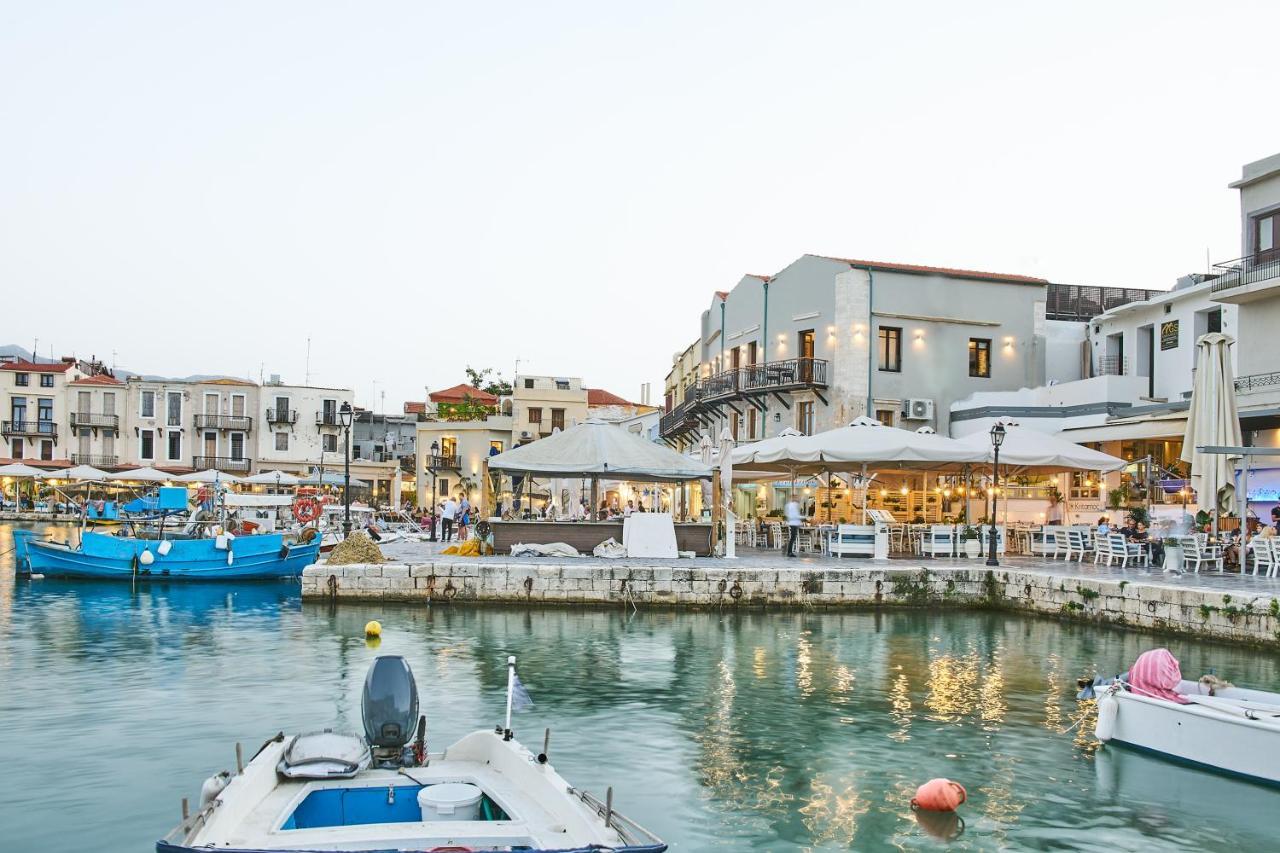 Vista Del Porto Luxury Suites Rethymno Exterior foto